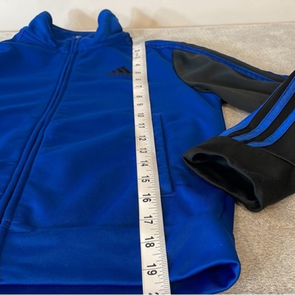 Adidas Full Zip Track Jacket - Kids Small 8